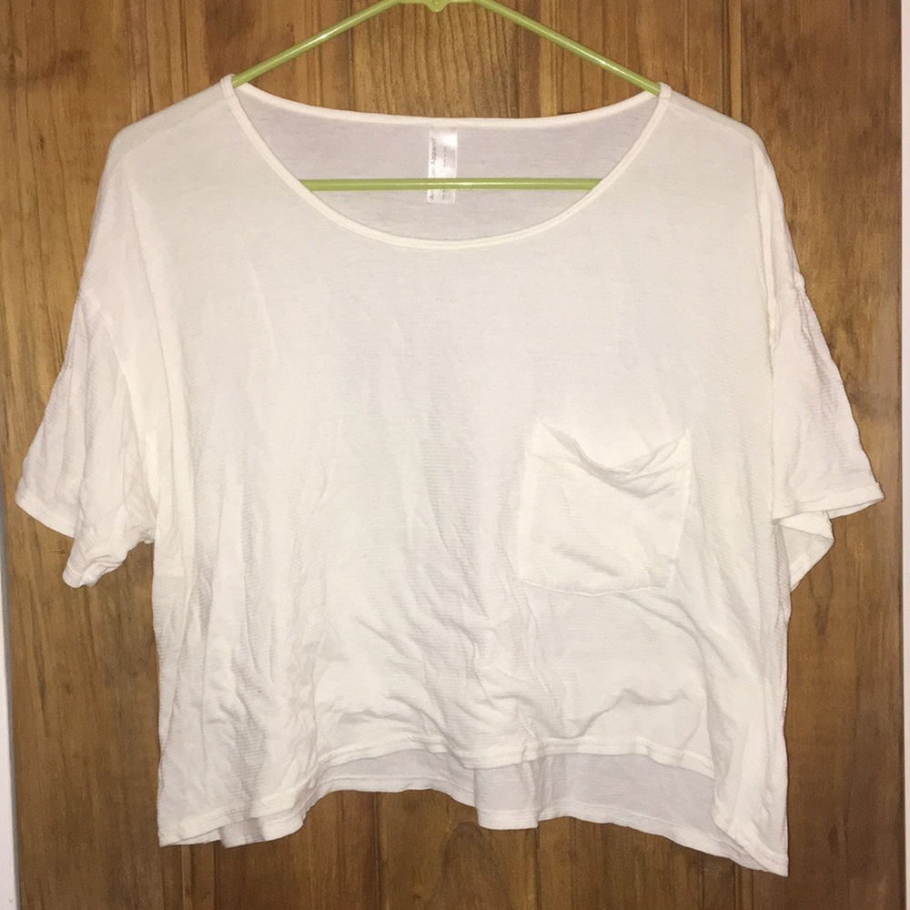 American Apparel Crop Top, Short Sleeve